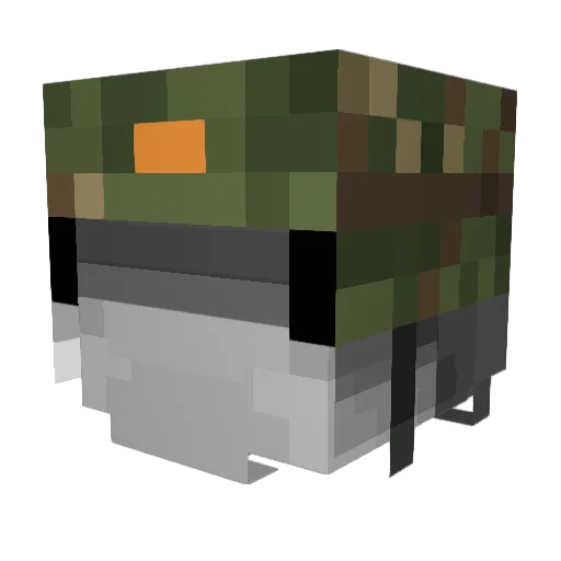 MojarraCeviche Minecraft avatar head, 3D render