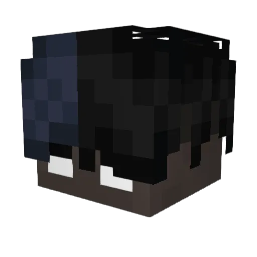 MojiMogli Minecraft avatar head, 3D render