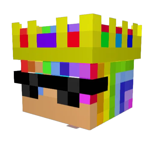 Mojojojo169 Minecraft avatar head, 3D render