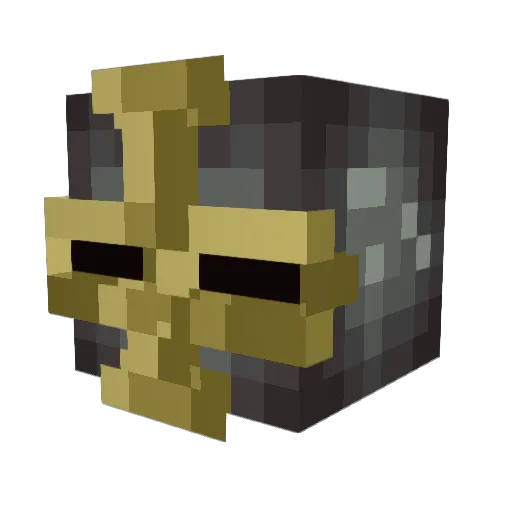 Mojomir Minecraft avatar head, 3D render
