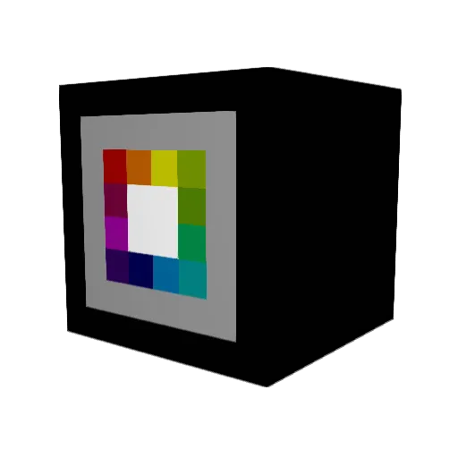 Mok_cook Minecraft avatar head, 3D render