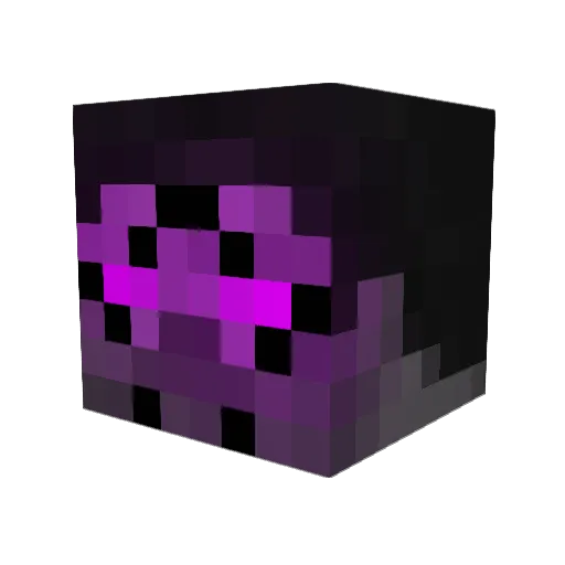 Mol_Man Minecraft avatar head, 3D render