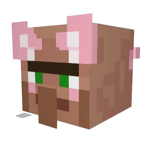 MolaMolaAndCats Minecraft avatar head, 3D render