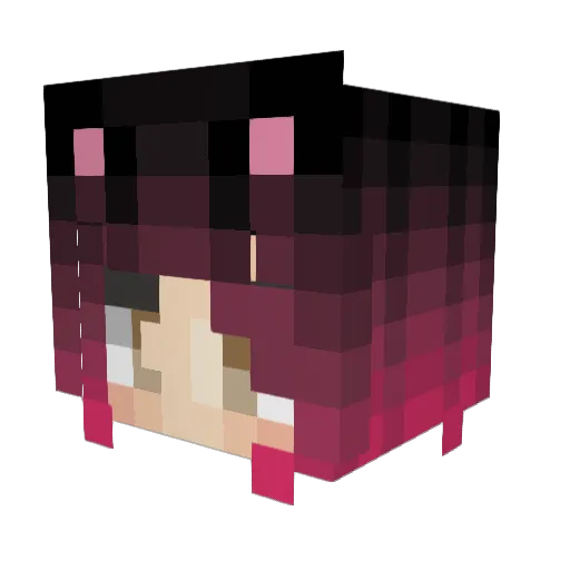 MoldyBred106 Minecraft avatar head, 3D render