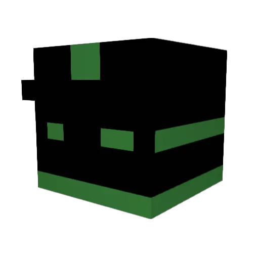 MoldyM8 Minecraft avatar head, 3D render