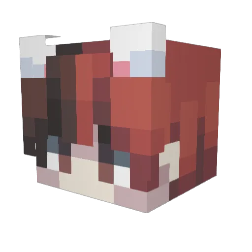 MoldyMold999 Minecraft avatar head, 3D render