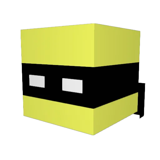 Mole69420 Minecraft avatar head, 3D render