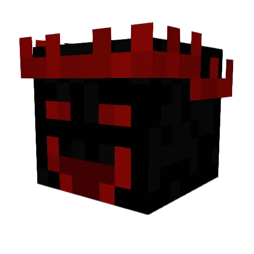 MoleJr Minecraft avatar head, 3D render