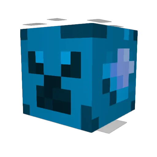 Molimo98 Minecraft avatar head, 3D render