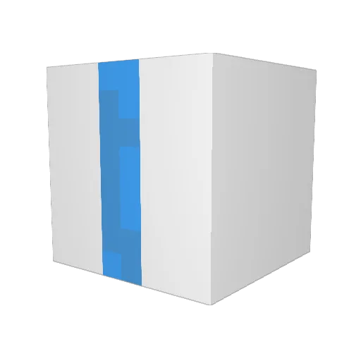 Molla_kisu_555 Minecraft avatar head, 3D render