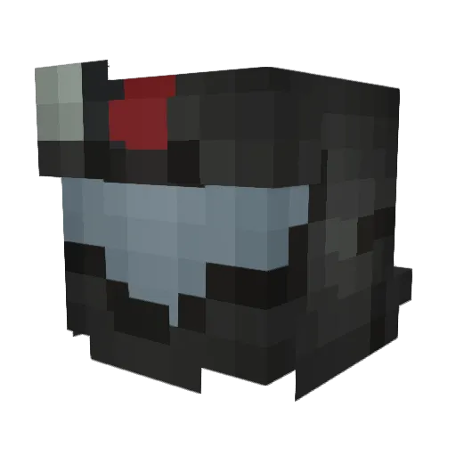 MollymaukII Minecraft avatar head, 3D render