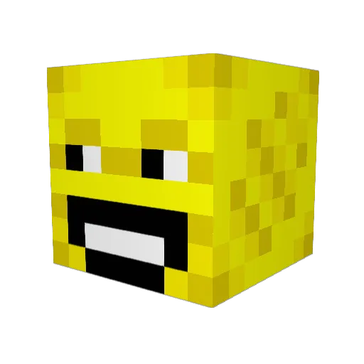 Molokosos98 Minecraft avatar head, 3D render