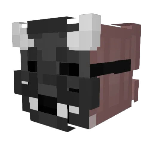 Molotov_141 Minecraft avatar head, 3D render