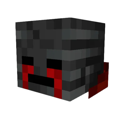 Molotovchi Minecraft avatar head, 3D render
