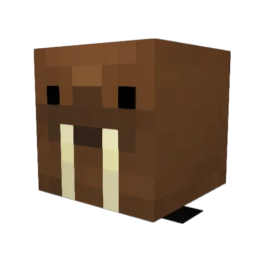 Molten28 Minecraft avatar head, 3D render