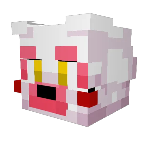 Molten_Freddy14 Minecraft avatar head, 3D render