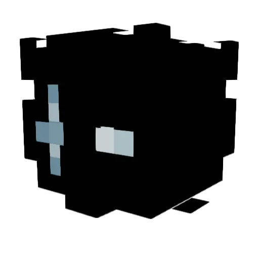 MomFoundThePoop Minecraft avatar head, 3D render