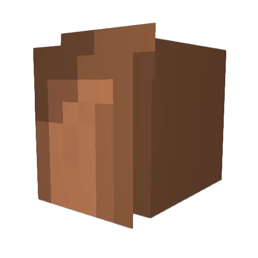 MomGaming306 Minecraft avatar head, 3D render