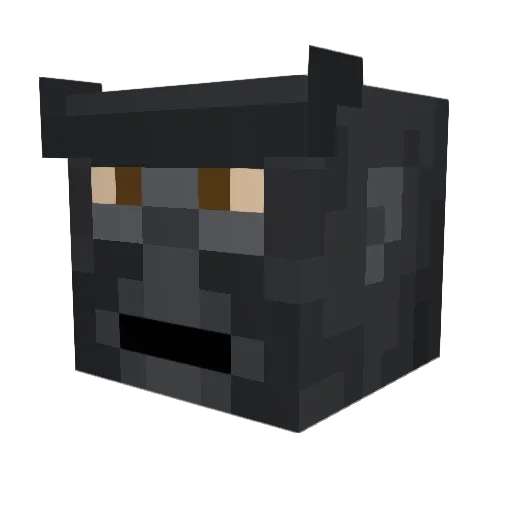 MomGay2x Minecraft avatar head, 3D render