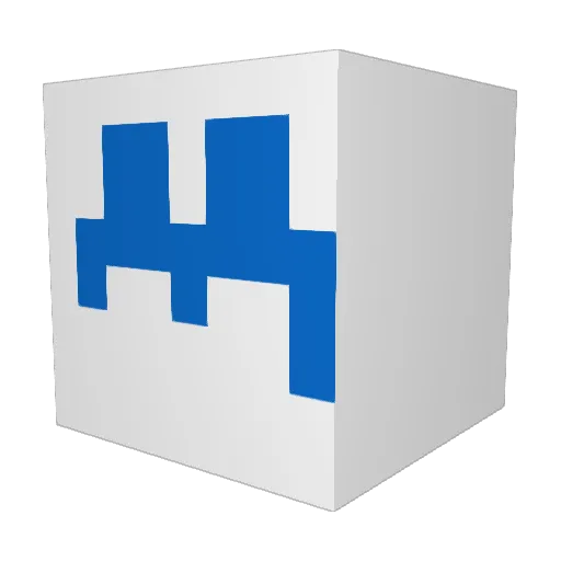 MomentReference Minecraft avatar head, 3D render