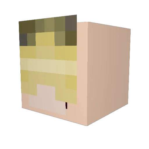 MommyLongLegs Minecraft avatar head, 3D render