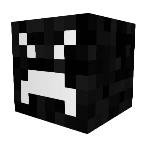 MommyMonkeyV1 Minecraft avatar head, 3D render