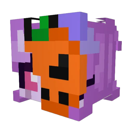 MomoasHubby Minecraft avatar head, 3D render