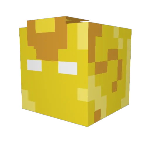 Momofi007 Minecraft avatar head, 3D render