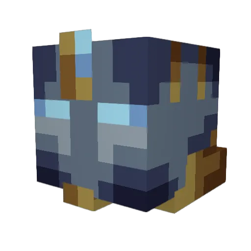 Momongus Minecraft avatar head, 3D render