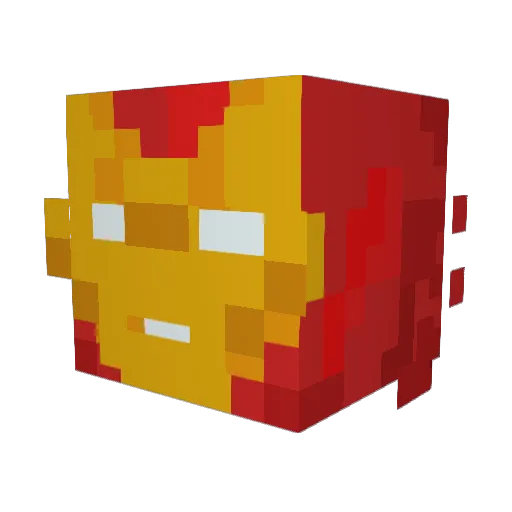 Momosama__ Minecraft avatar head, 3D render