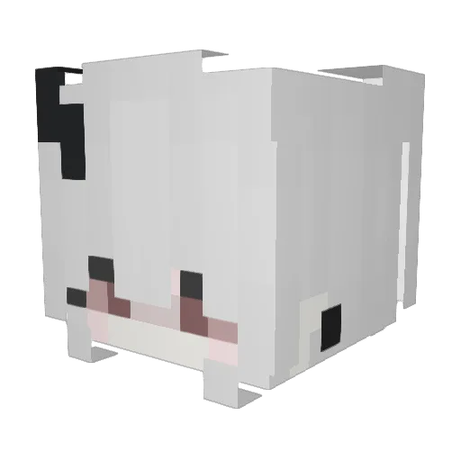 MonalissS2 Minecraft avatar head, 3D render
