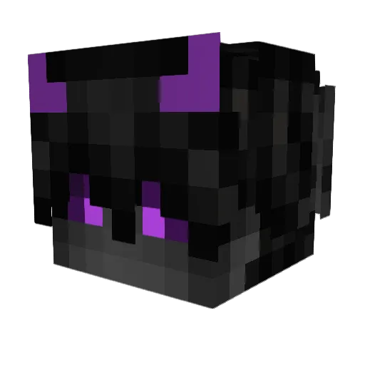 Monchael Minecraft avatar head, 3D render