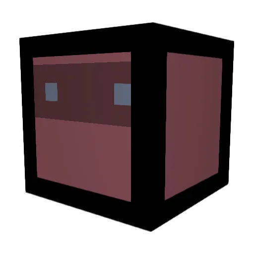 Monde99 Minecraft avatar head, 3D render