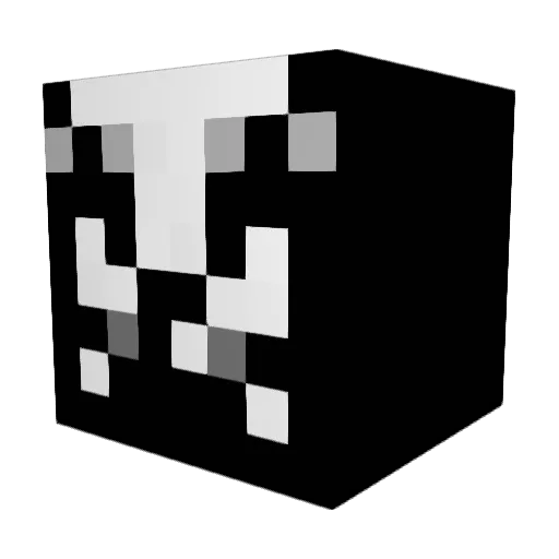 Mondial1 Minecraft avatar head, 3D render