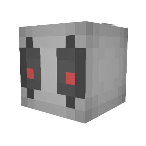 Mondkdn Minecraft avatar head, 3D render