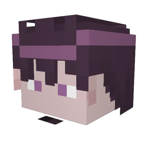 MondoButter0 Minecraft avatar head, 3D render