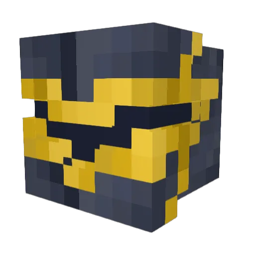MondoCacahuates Minecraft avatar head, 3D render