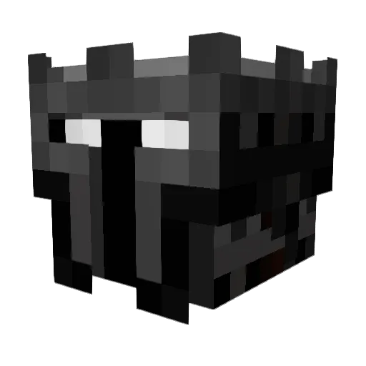 Money69 Minecraft avatar head, 3D render