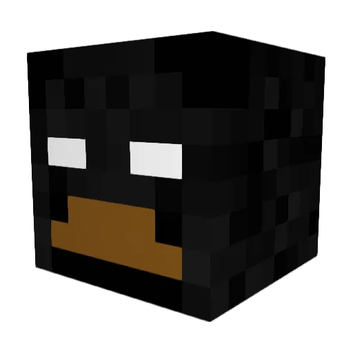 MoneyEngineer Minecraft avatar head, 3D render