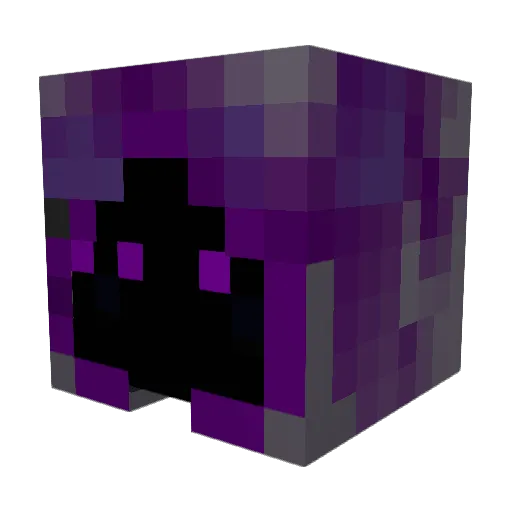 MoneyFinder Minecraft avatar head, 3D render