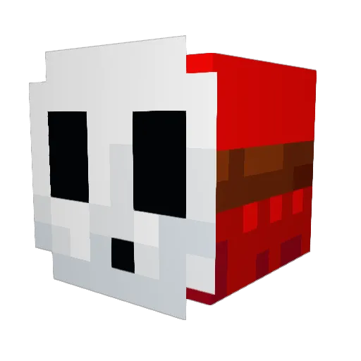 MoneyGetterBozor Minecraft avatar head, 3D render