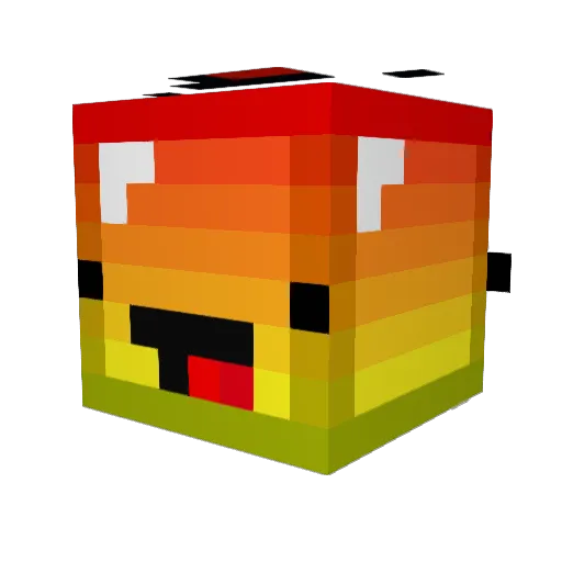 MoneyManz357 Minecraft avatar head, 3D render