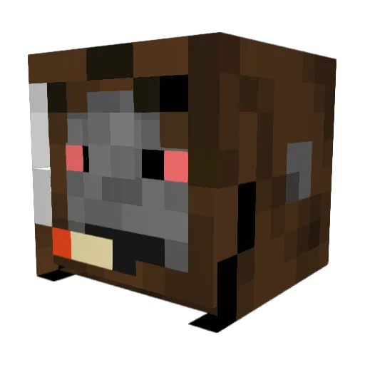 MoneyMase11 Minecraft avatar head, 3D render