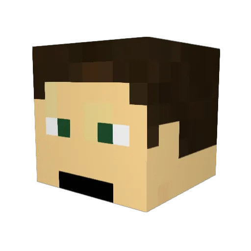 Money_Mike28 Minecraft avatar head, 3D render
