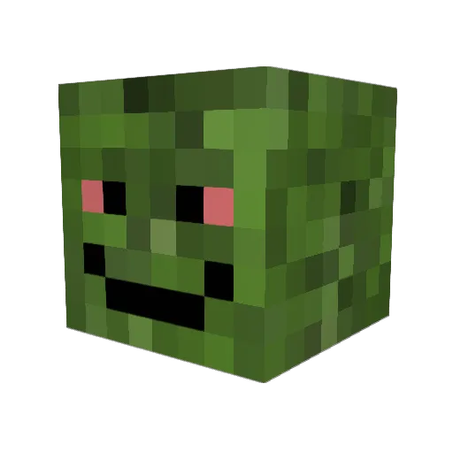 Money_Tree Minecraft avatar head, 3D render