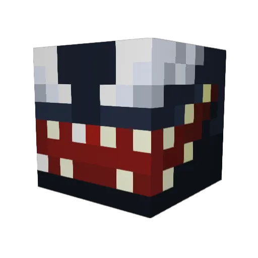 MongoWongo Minecraft avatar head, 3D render
