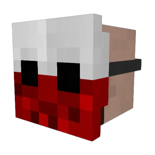 MoniqueLaStreet Minecraft avatar head, 3D render