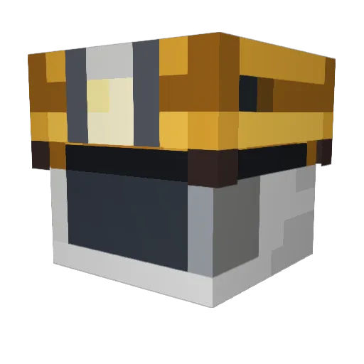 MonitorHe4d Minecraft avatar head, 3D render