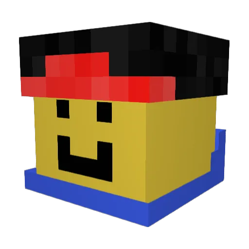 MonkGamer69 Minecraft avatar head, 3D render