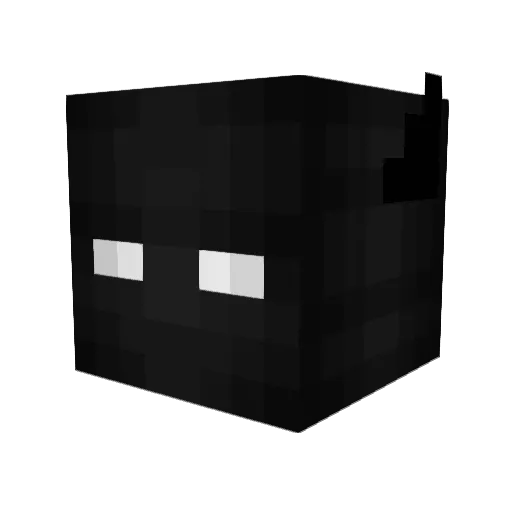 Monk_Humphrey Minecraft avatar head, 3D render